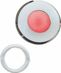 Olympia Electronics RF-58 Διακόπτης Μπουτόν σε Κόκκινο Χρώμα 930058000