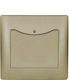 Elmark Rhyme Recessed Power Key Card Switch with Frame Κάρτας Beige