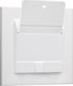 Makel Karea Recessed Wall Card Switch Commands with Frame White