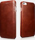 iCarer Vintage Series Curved Edge Book Δερμάτιν...
