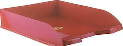 Ark Plastic Filing Tray 29007 Red 34.5x25.5x6.5cm