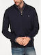 Men's Knitted Cardigan Navy Blue