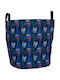 Lyc Sac Kids Fabric Toy Storage Basket F1 Blue