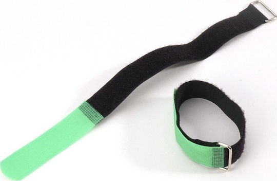 Adam Hall Plastic Cable Tie 300mmx20mm In Green Colour 1 Piece VR2030GRN
