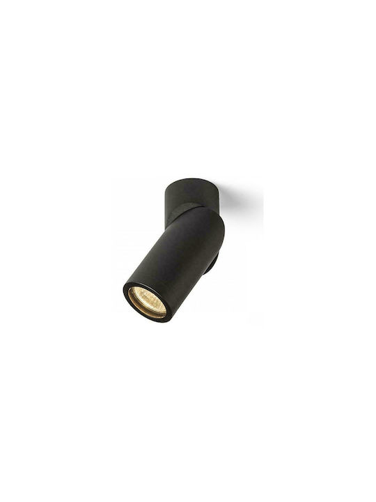 Rendl Light Studio Snazzy Μονό Σποτ με Ντουί GU10 σε Μαύρο Χρώμα