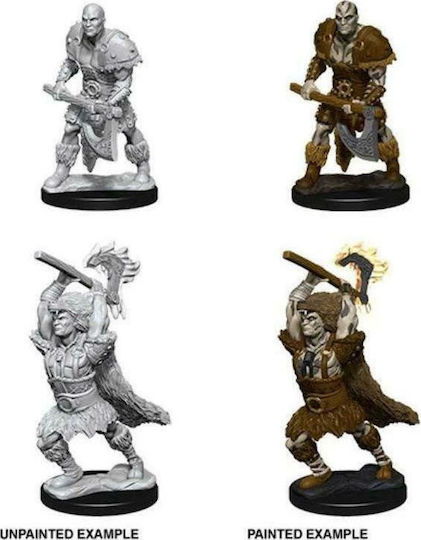 WizKids Dungeons & Dragons Nolzur's Marvelous Miniatures Unpainted Figure Male Goliath Barbarian