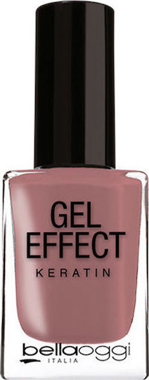 Bellaoggi Gel Effect Keratin Glossy Nagellack Lang anhaltende 201 Nude Petal 10ml