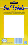 Stef Labels 40Stück Klebeetiketten in Weiß Farbe 104x146mm