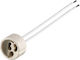 Evivak Socket Extension for Socket GU10 in Beige color Set 1pcs GZ10 Cable 15cm 800100