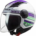 LS2 OF562 Airflow Ronnie Jet Helmet ECE 22.05 9...