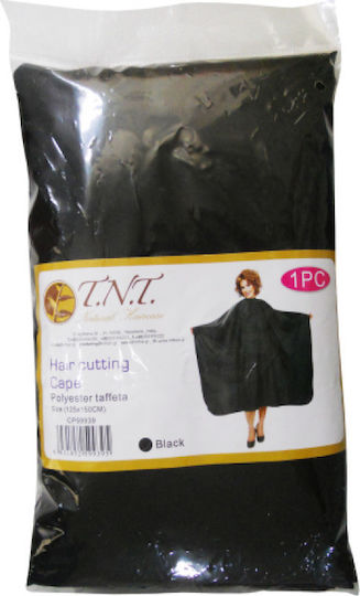 Qure Haarschneideumhang T.n.t Natural Hair Cape Schwarz