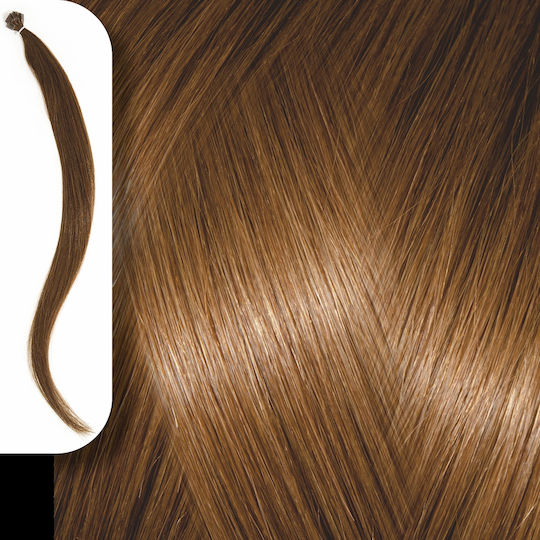 Yanni Extensions Extension Κερατίνης με Φυσική Τρίχα σε Ξανθό Ντορέ Χρώμα 50cm 20τμχ