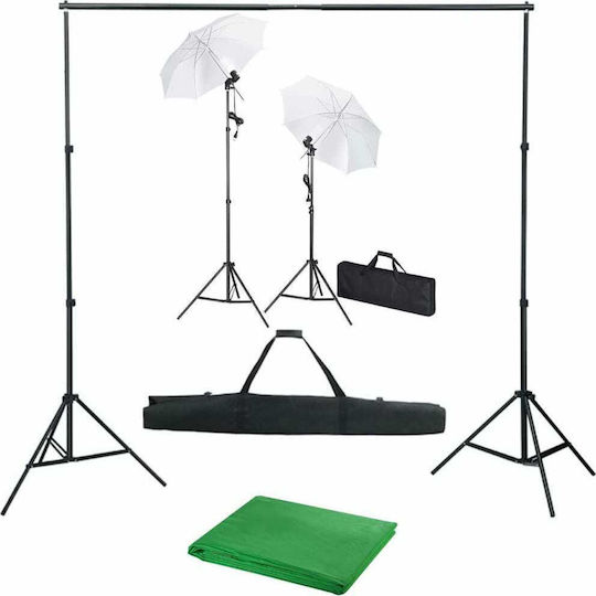 vidaXL Kit Fotobeleuchtungsset 100W Mit Stativ