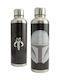 Paladone Star Wars: The Mandalorian Stainless Steel Water Bottle 500ml Black