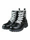 Kinderstiefel mit Reißverschluss Schwarz