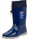 Meridian Shoes Kids Wellies Sailing Navy Blue