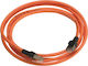 Nexans U/FTP (STP) Cat.6a (Gigabit) Καλώδιο Δικτύου Ethernet 1m Πορτοκαλί