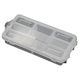 Box Organizer Ταμπακιέρα Εργαλείων 9 Θέσεων Διάφανη 18x9x3.5εκ.