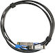 MikroTik Fiber Optic Cable SFP+ 3m Black 1pcs