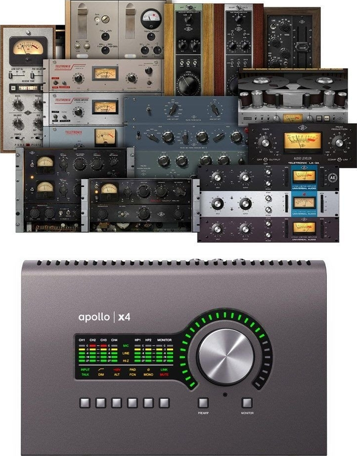 DTM・DAW Universal Audio Apollo x4 Universal Audio Apollo x4 Heritage Edition (Desktop/Mac/Win/TB3