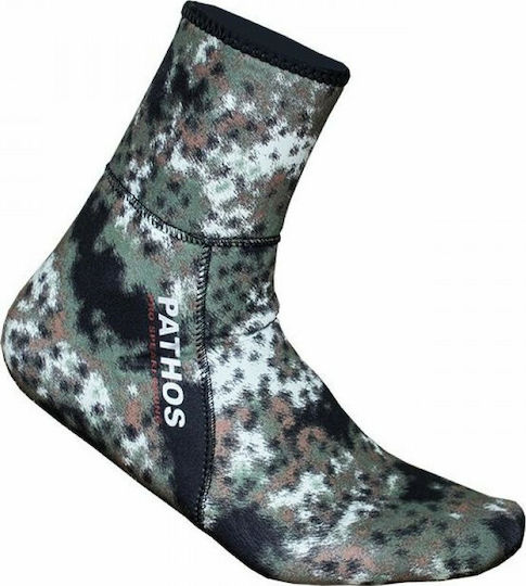 Pathos Medi Camu Socks Diving 3mm