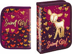 S-Cool S-cool Collection Sweet Girl Federmäppchen Voll mit 2 Fächern Lila