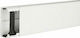 Hager Cable Channel with Perforated Stand made of Plastic 90mmx40mm White Set of 2pcs 1m