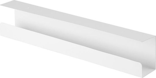 Value Κανάλι Καλωδίων από Μέταλλο Cover Organizer (Under Desk Mount) Steel Λευκό 0.6m