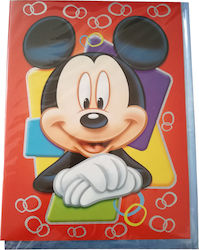 Micky Mouse Greeting Card Birthday 23x30.5cm Micky Mouse