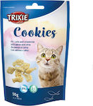 Trixie Cookies Snack Treats with Salmon with Catnip & Salmon for Adult Cats 50gr 42743