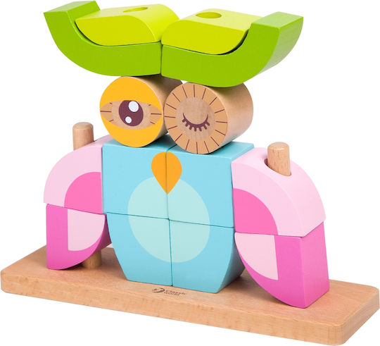 Classic World Owls Building Blocks for 1.5+ Years 19 Pieces