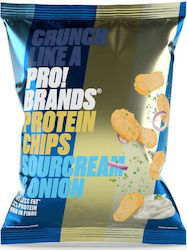 Pro!Brands Kartoffelchips Protein mit Geschmack Saure Sahne & Zwiebel 50gr