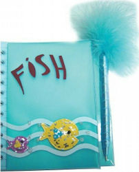 Next Fish Kids Stationery Set with Notepad and Pen