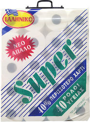 Super Тоалетна хартия 40 Ролки