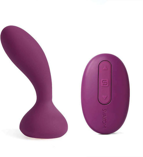 Svakom Julie Prostate Massager Anal Vibrator with Wireless Functionality Violet