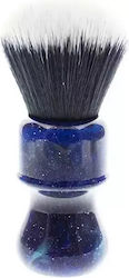 Yaqi Shaving Mysterious Space Tuxedo Shaving Brush with Synthetic Hair Bristles 26mm Blue