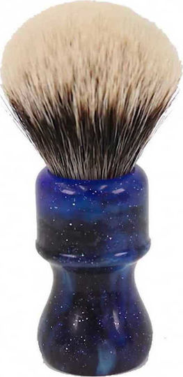 Yaqi Shaving Πινέλο Ξυρίσματος Μπλε με Τρίχα Ασβού 24mm