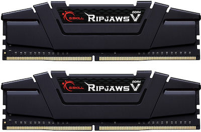 G.Skill Ripjaws V 64GB DDR4 RAM με 2 Modules (2x32GB) και Ταχύτητα 4000 για Desktop