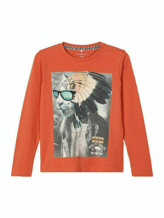 Name It Kids Blouse Long Sleeve Orange