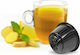 Tiziano Bonini Zenzero Limone Tea Capsule Compatible with Dolce Gusto Machines 8pcs
