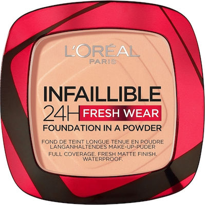 L'Oreal Paris Infaillible 24H Fresh Wear Kompaktes Make-up 245 Golden Honey 9gr