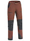 Pinewood Caribou Ловно Панталон Водоустойчив Terracotta/Grey в Червен Цвят