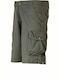 Toxotis Active Wear Κυνηγετικό Παντελόνι Βερμούδα Χακί σε Χακί χρώμα