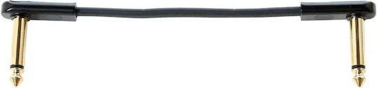 Boss Slimline Cable 6.3mm male - 6.3mm male 0.2m (BPC-8)