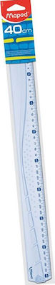 Maped Ruler Plastic 50cm Cristal