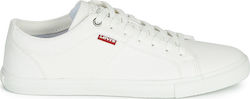 Levi's Woods Γυναικεία Sneakers Λευκά