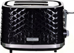 Morphy Richards 228311 Φρυγανιέρα 2 Θέσεων 850W Μαύρη