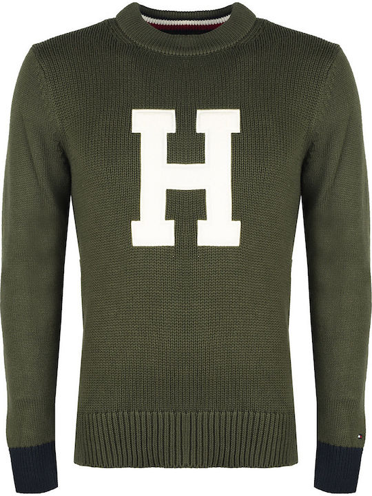 Tommy Hilfiger Men's Long Sleeve Sweater Green