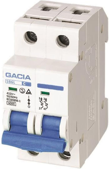 Gacia Automatic Circuit Breaker 40A Double-pole AC 500-43016