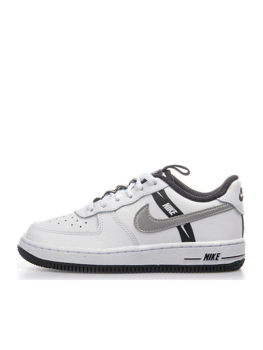 Nike Παιδικά Sneakers Force 1 LV8 KSA White / Reflect Silver / Black  CT4681-100